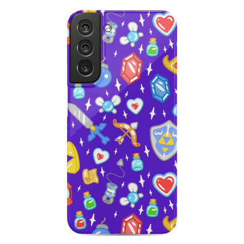 Zelda Items Pattern Phone Case