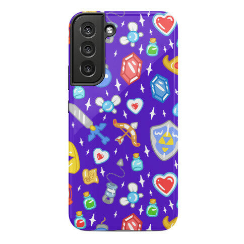 Zelda Items Pattern Phone Case