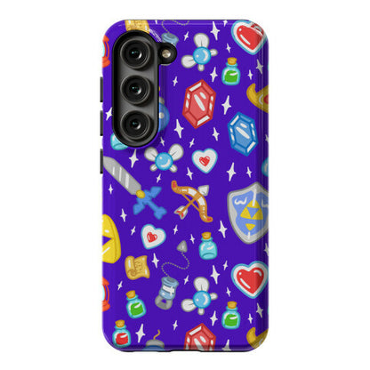 Zelda Items Pattern Phone Case