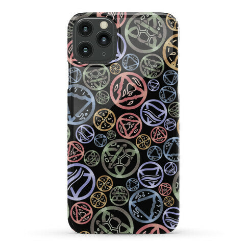 Witch's Elements Dark Pattern Phone Case