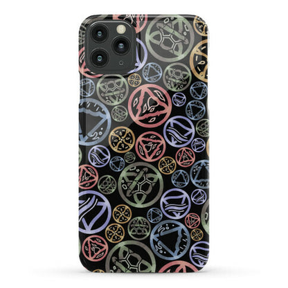 Witch's Elements Dark Pattern Phone Case