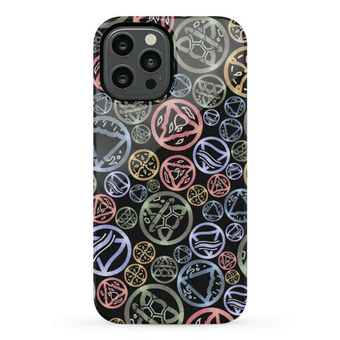 Witch's Elements Dark Pattern Phone Case