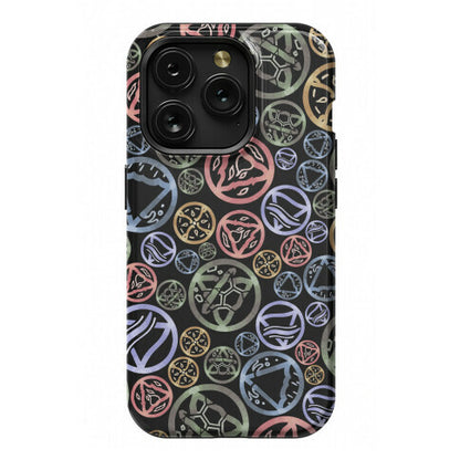 Witch's Elements Dark Pattern Phone Case