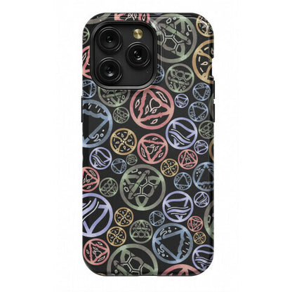Witch's Elements Dark Pattern Phone Case