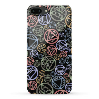 Witch's Elements Dark Pattern Phone Case