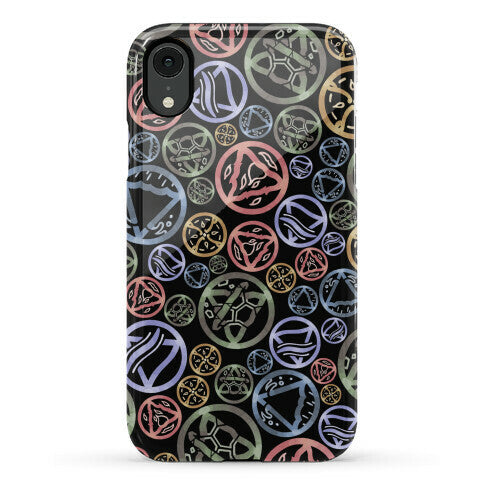 Witch's Elements Dark Pattern Phone Case