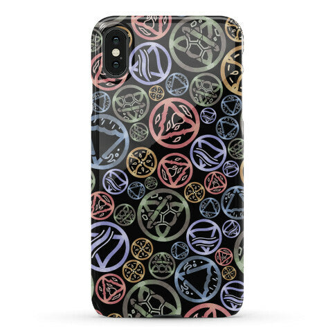 Witch's Elements Dark Pattern Phone Case