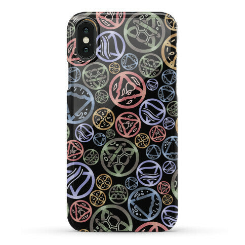 Witch's Elements Dark Pattern Phone Case