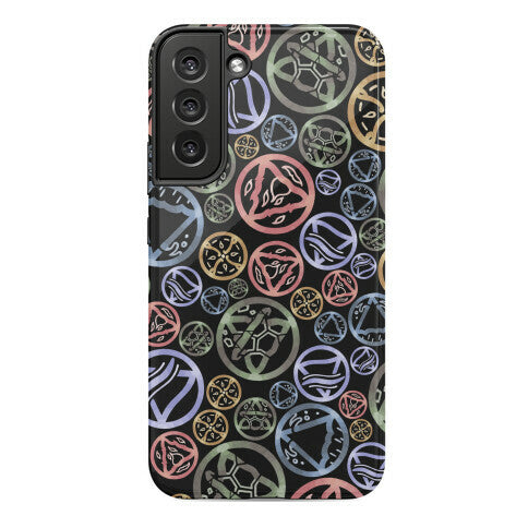 Witch's Elements Dark Pattern Phone Case