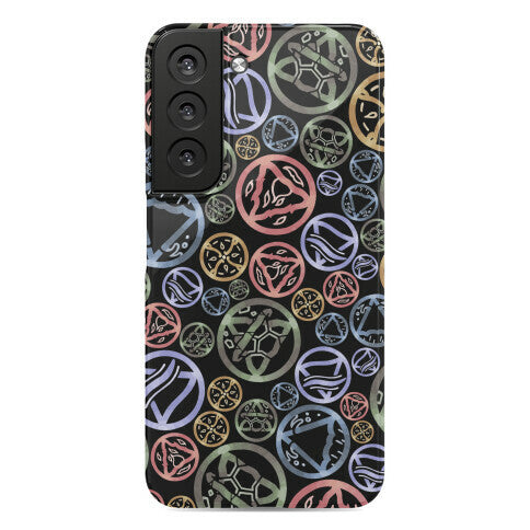 Witch's Elements Dark Pattern Phone Case