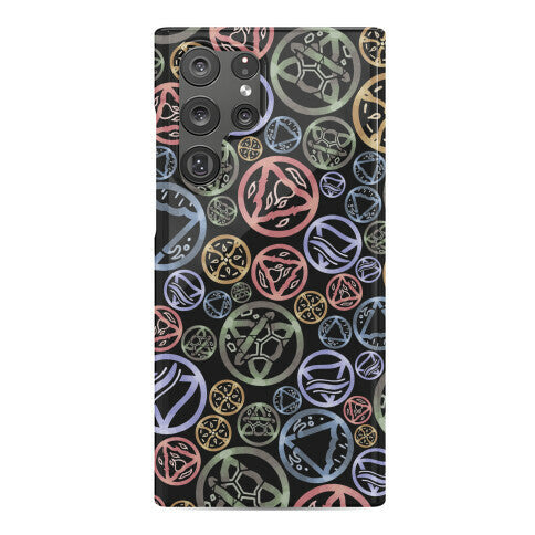 Witch's Elements Dark Pattern Phone Case