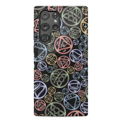 Witch's Elements Dark Pattern Phone Case
