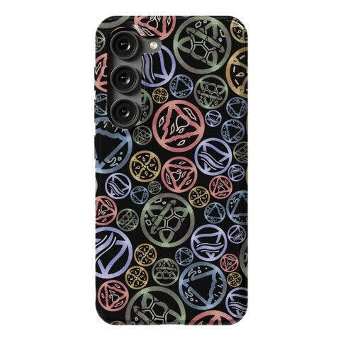 Witch's Elements Dark Pattern Phone Case