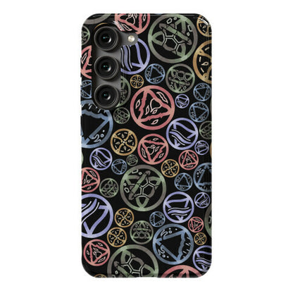 Witch's Elements Dark Pattern Phone Case