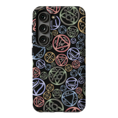 Witch's Elements Dark Pattern Phone Case