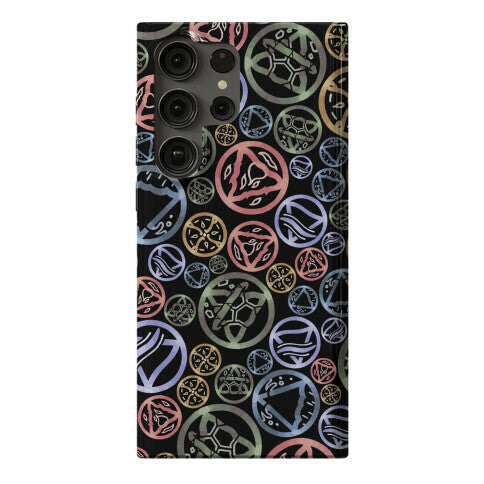 Witch's Elements Dark Pattern Phone Case