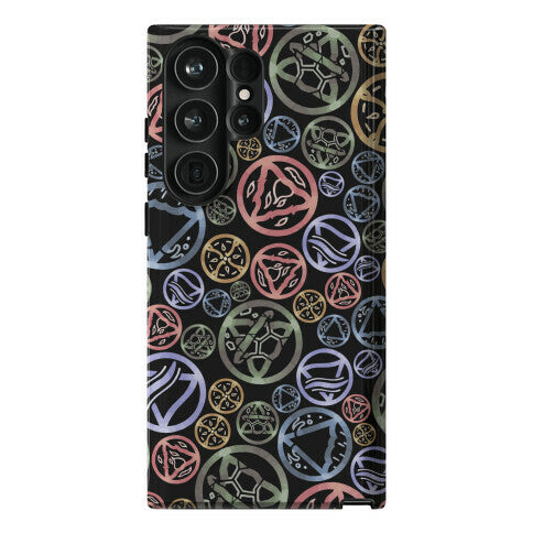 Witch's Elements Dark Pattern Phone Case