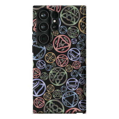 Witch's Elements Dark Pattern Phone Case