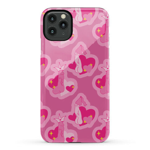 Princess Penis Pattern Phone Case