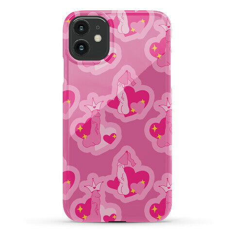 Princess Penis Pattern Phone Case