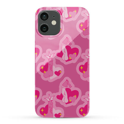 Princess Penis Pattern Phone Case