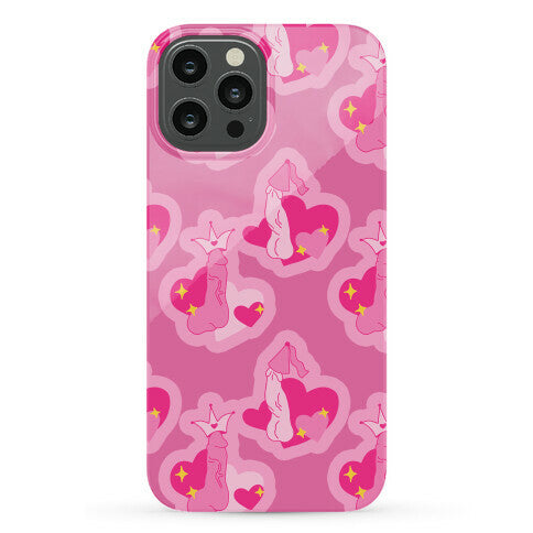 Princess Penis Pattern Phone Case