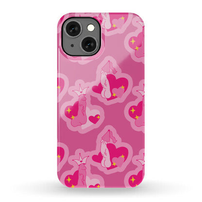 Princess Penis Pattern Phone Case