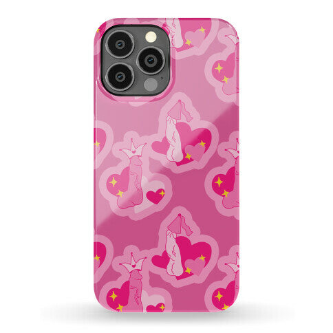 Princess Penis Pattern Phone Case