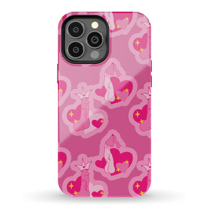 Princess Penis Pattern Phone Case