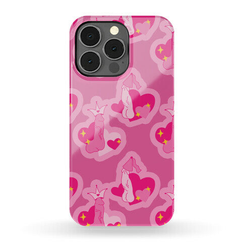 Princess Penis Pattern Phone Case