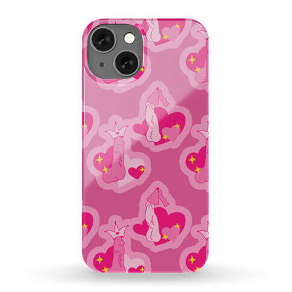 Princess Penis Pattern Phone Case