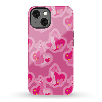 Princess Penis Pattern Phone Case