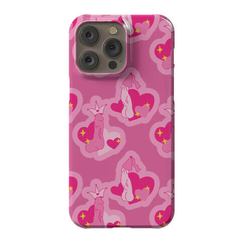 Princess Penis Pattern Phone Case