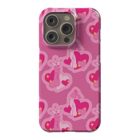 Princess Penis Pattern Phone Case