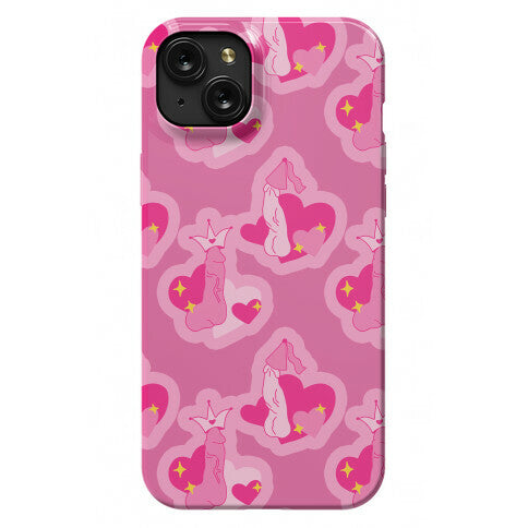 Princess Penis Pattern Phone Case