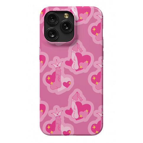 Princess Penis Pattern Phone Case