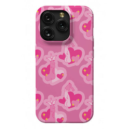 Princess Penis Pattern Phone Case