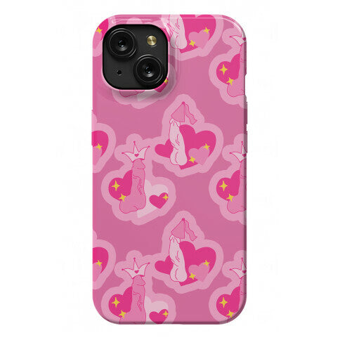 Princess Penis Pattern Phone Case