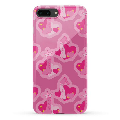 Princess Penis Pattern Phone Case