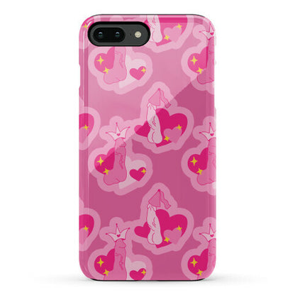 Princess Penis Pattern Phone Case