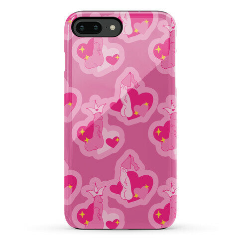 Princess Penis Pattern Phone Case