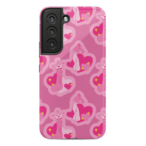 Princess Penis Pattern Phone Case