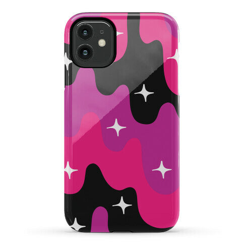 Euphoric Sparkle Drip Pattern Phone Case