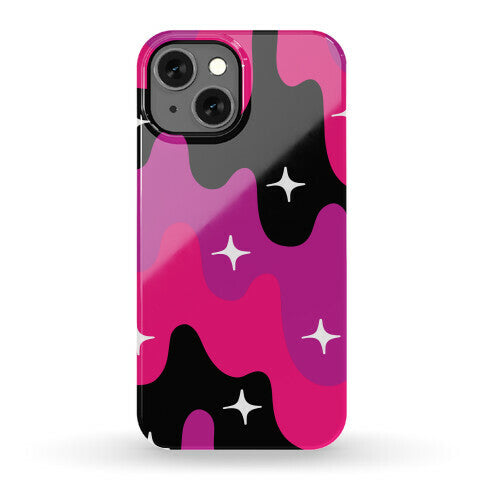 Euphoric Sparkle Drip Pattern Phone Case