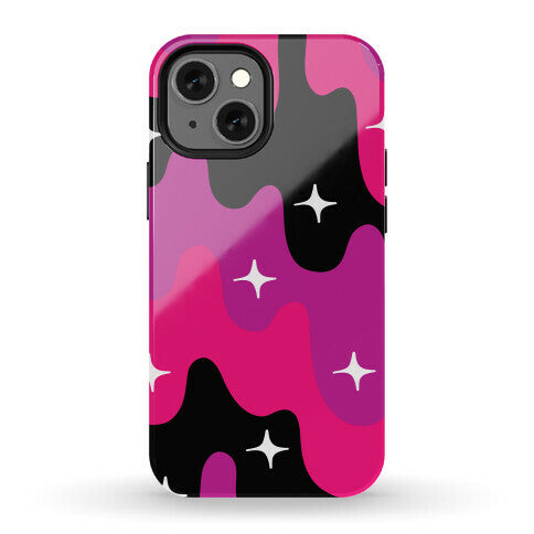 Euphoric Sparkle Drip Pattern Phone Case