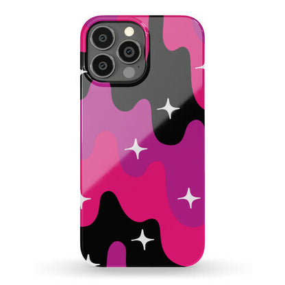 Euphoric Sparkle Drip Pattern Phone Case