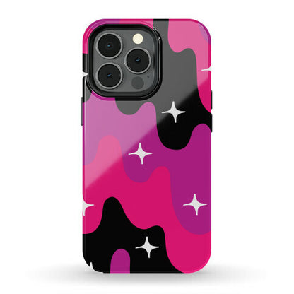 Euphoric Sparkle Drip Pattern Phone Case