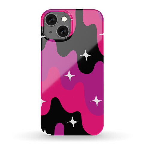 Euphoric Sparkle Drip Pattern Phone Case