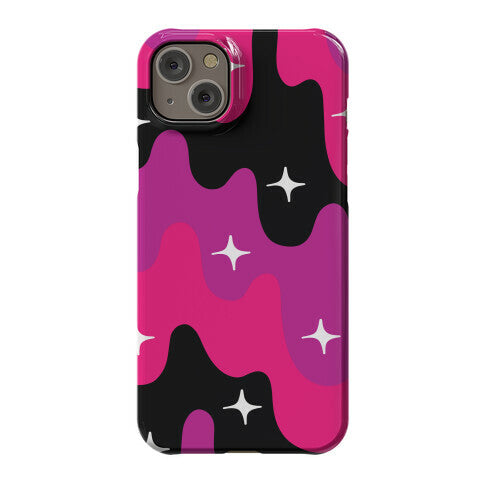 Euphoric Sparkle Drip Pattern Phone Case