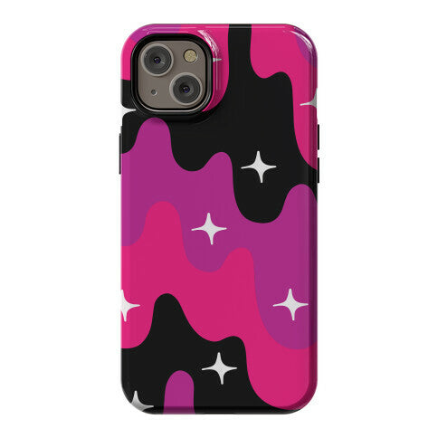 Euphoric Sparkle Drip Pattern Phone Case
